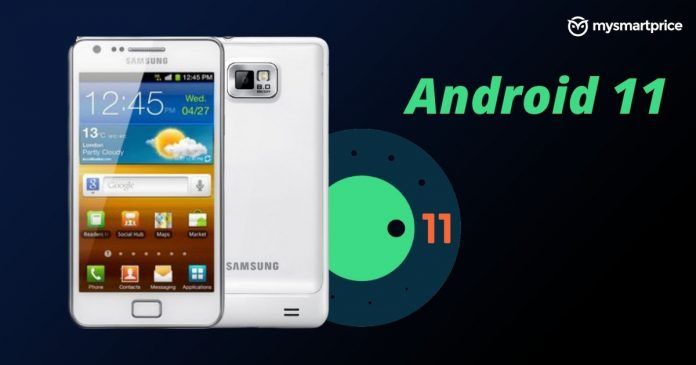 Samsung Galaxy S II Android 11