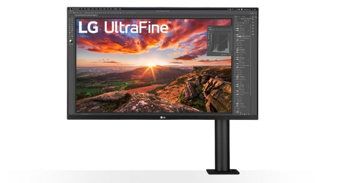 LG 32UN880-B UltraFine Display Ergo 4K monitor