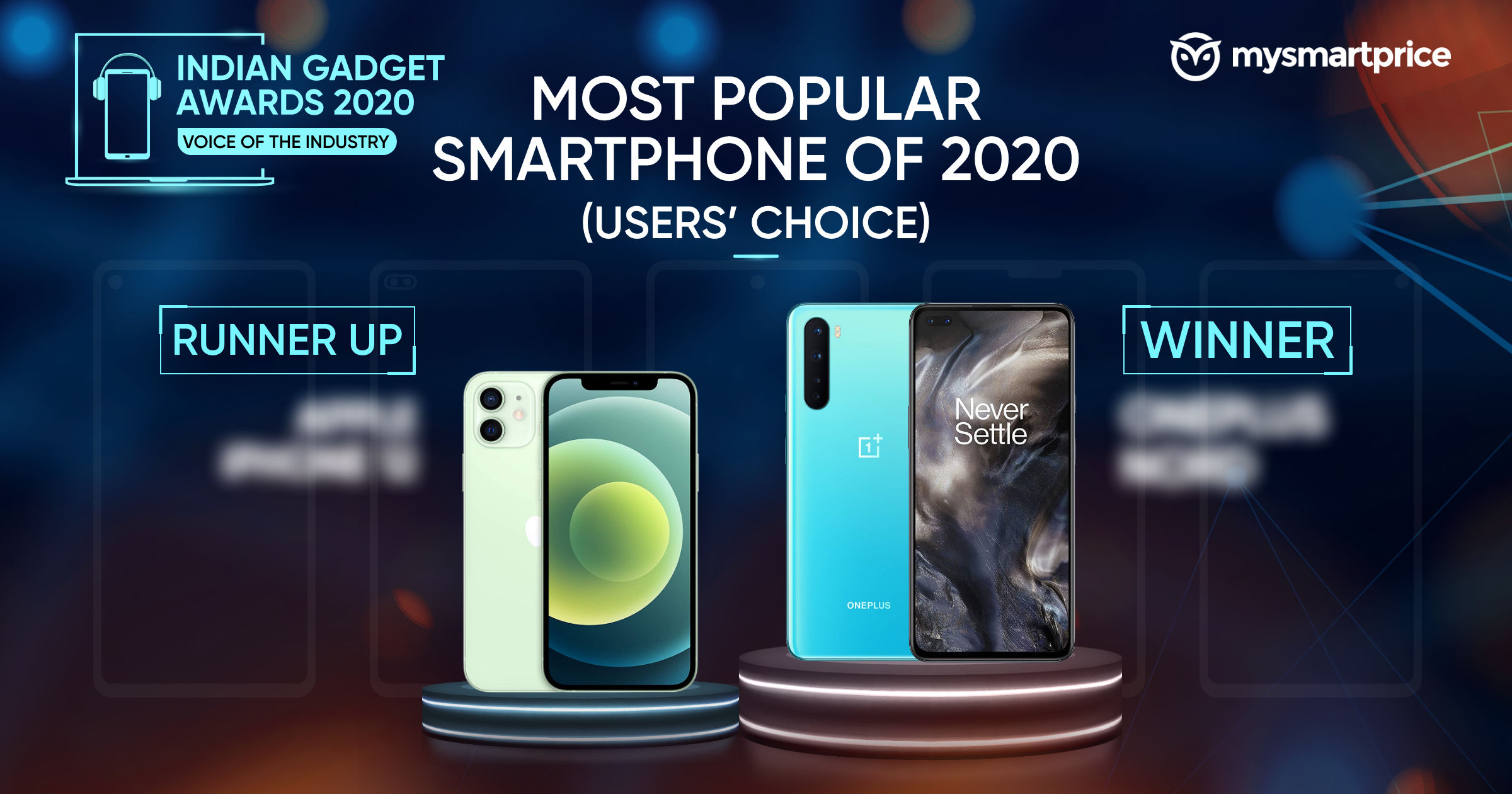 Most Popular Smartphone Of Users Choice Iga Winners Revealed Can Oneplus Nord Beat Apple Iphone 12 Redmi Note 9 Pro And More Mysmartprice