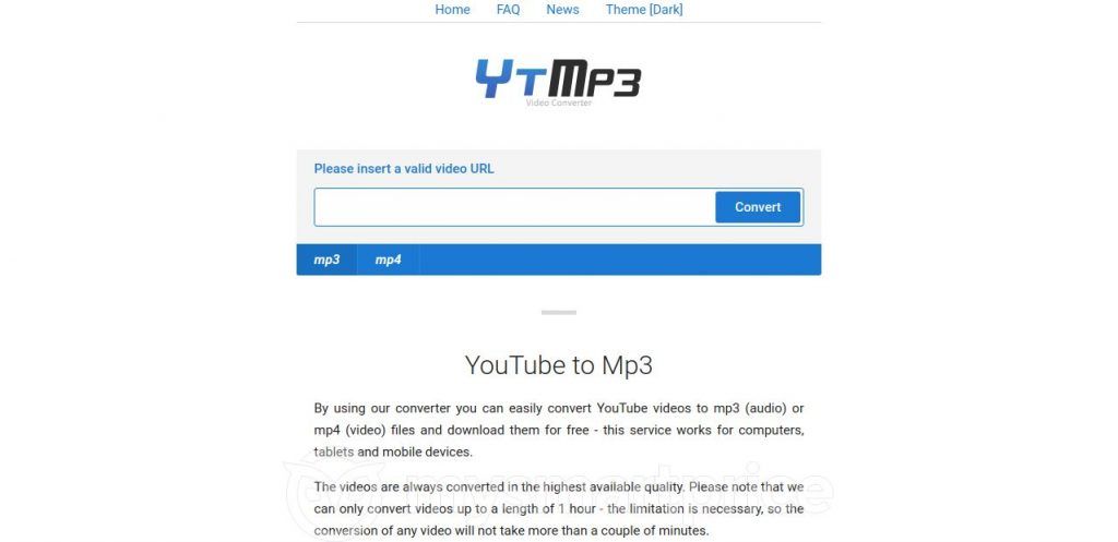 youtube mp3 y2