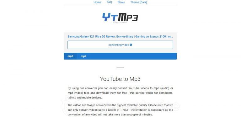 youtube2mp3 download