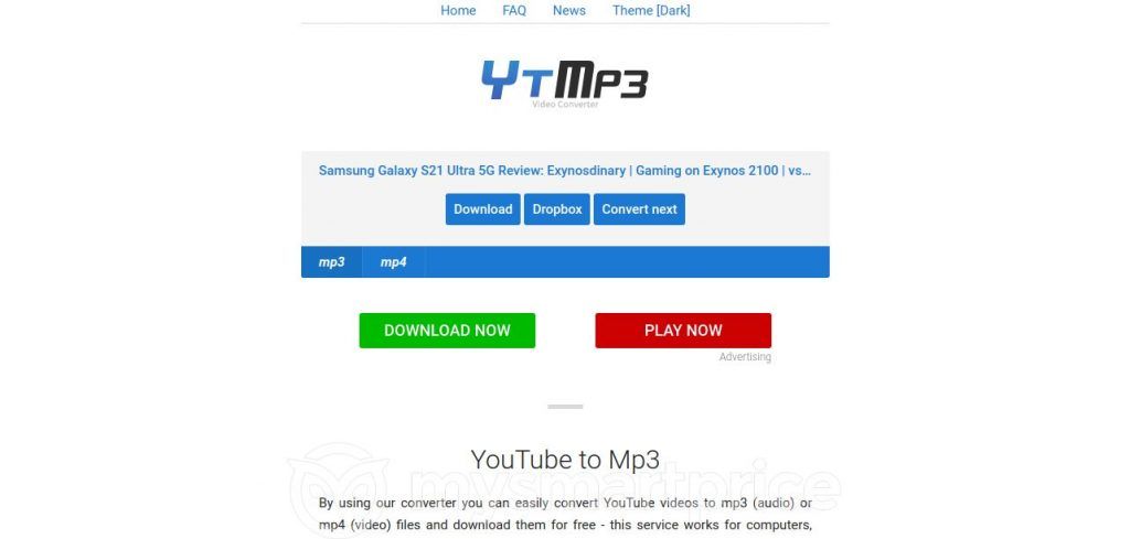 Download  Videos in MP3 Format in NO Time!