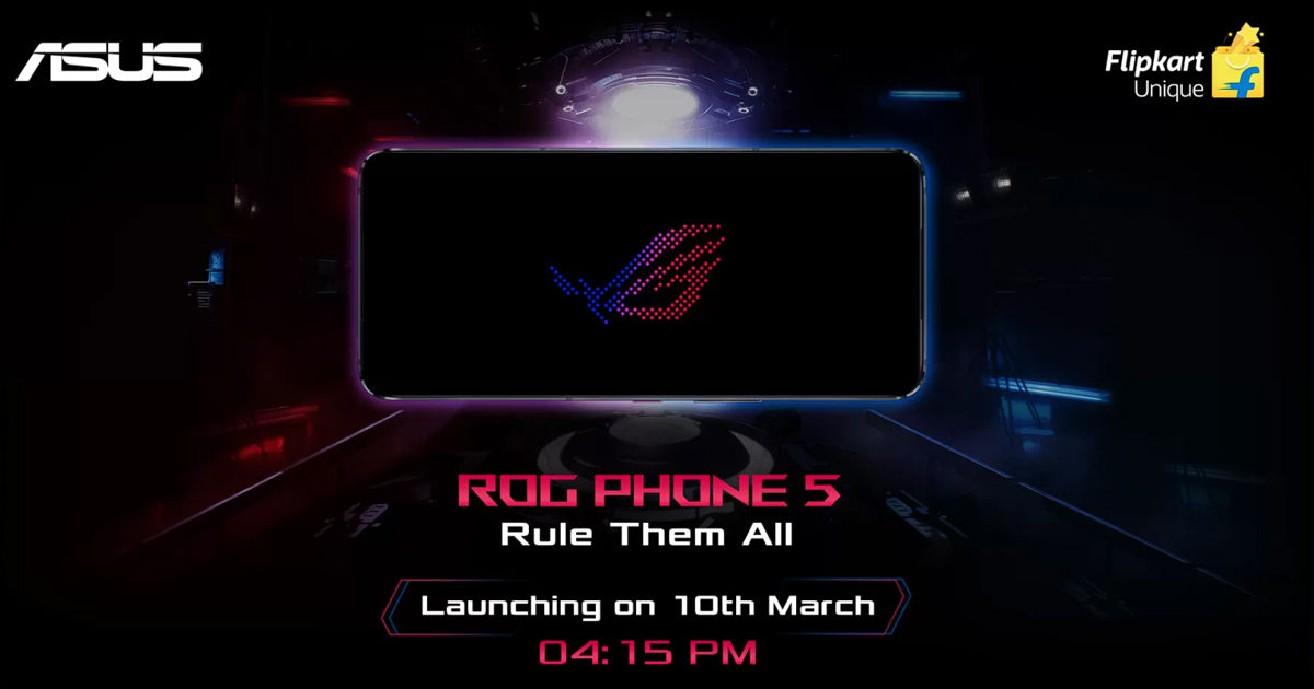 Asus Rog Phone 5 India Launch Happening On March 10 Expected Price Specs Features