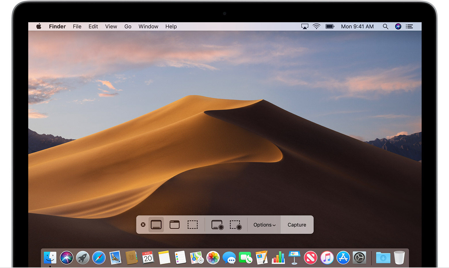 macos screenshot selection