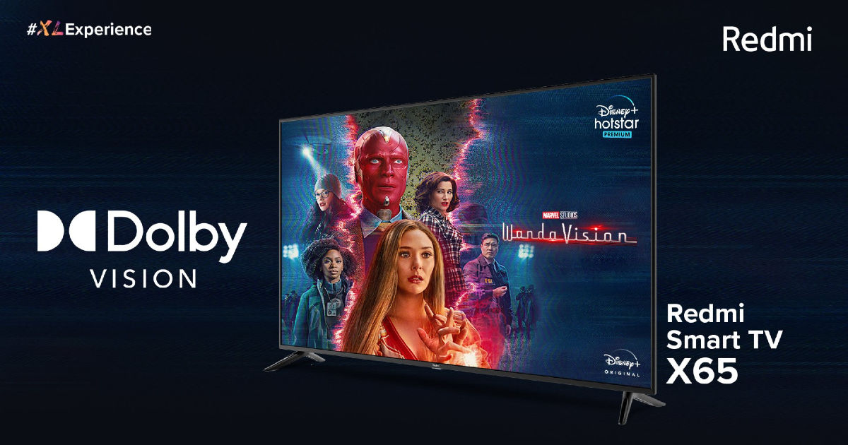 Redmi Smart TV X Series Launched in 65-inch to 50-inch Sizes With 4K Dolby  Vision, 30W Audio in India: Price, Features - MySmartPrice