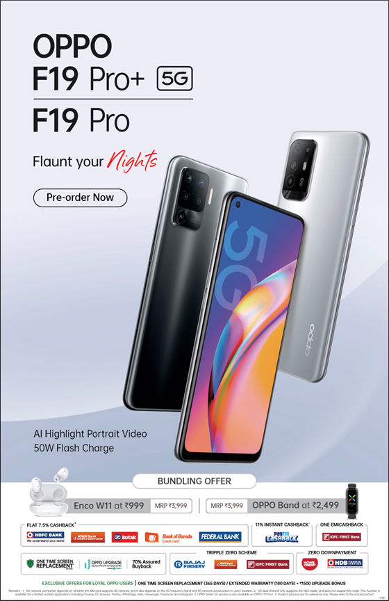 OPPO F19 Pro First Look: Flaunt Your Nights in Style - MySmartPrice