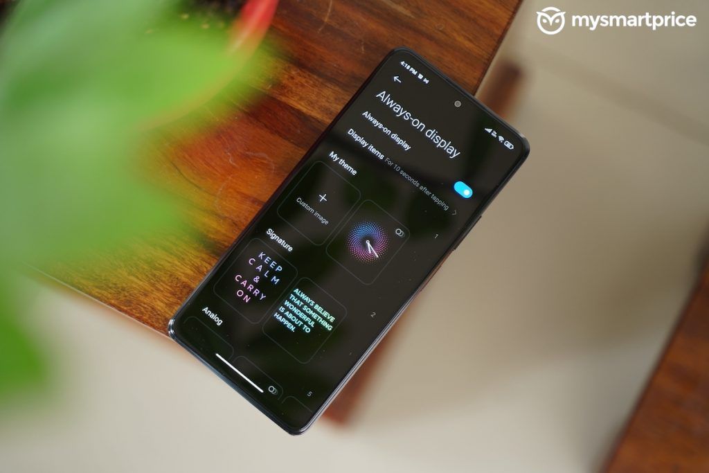 note 10 pro max display