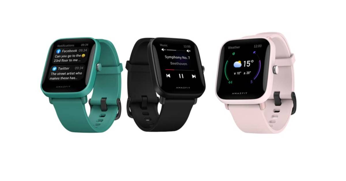 amazfit bip pantalla