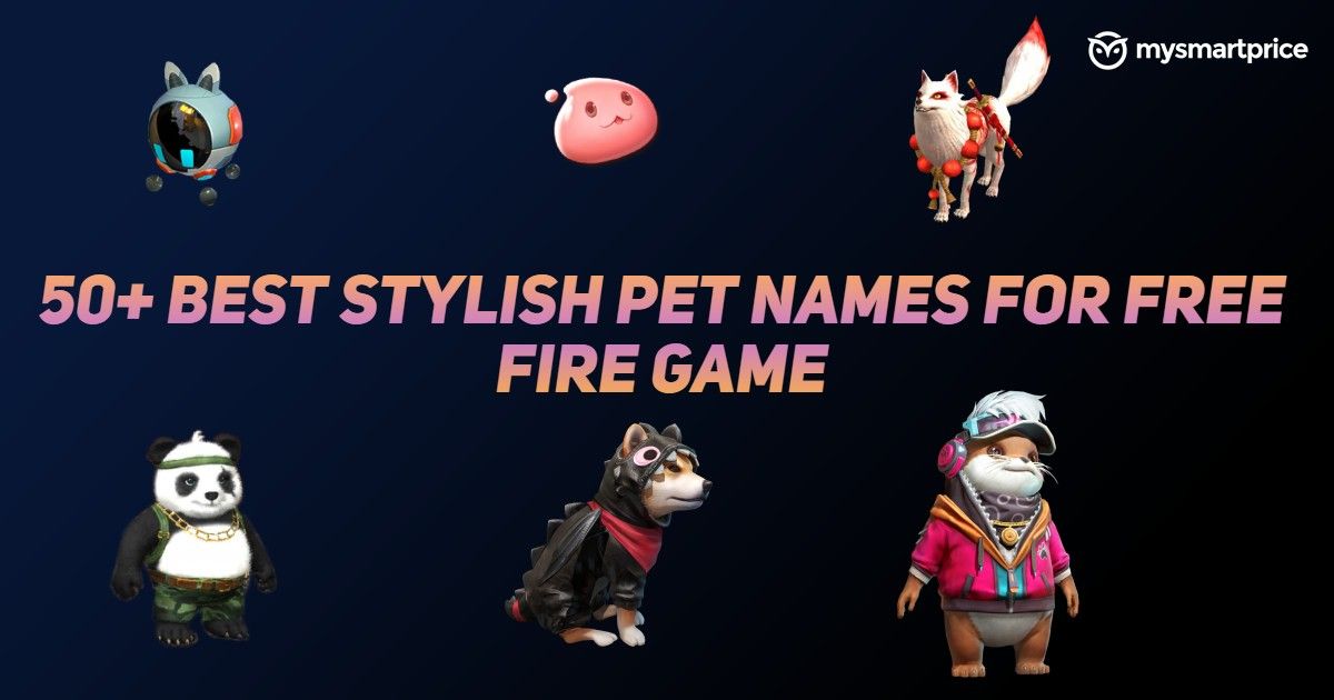 Free Fire Pet Name List 50 Best Stylish Pet Names For Free Fire Game 
