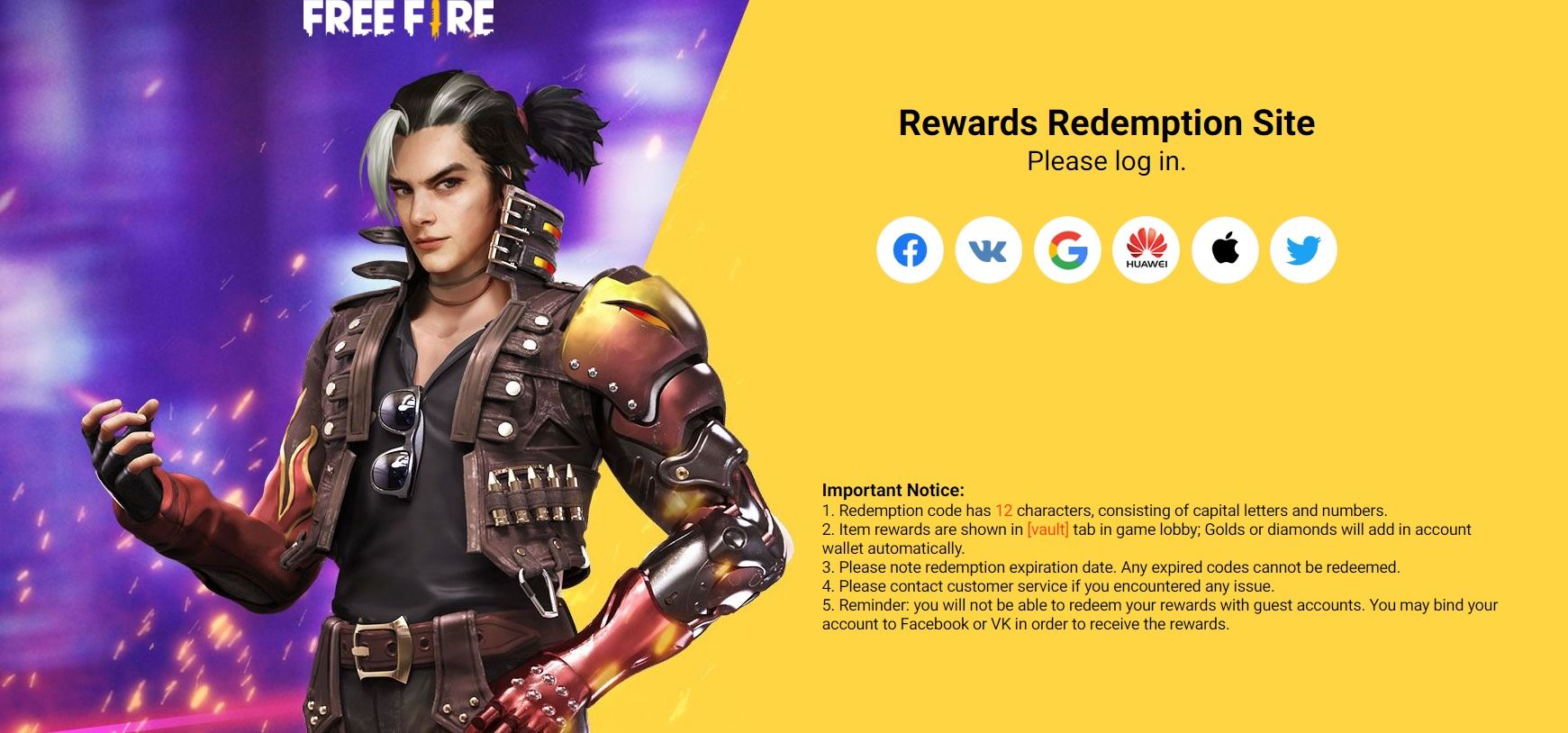 Garena Free Fire MAX Redeem Codes Today for 27 August 2023: Win