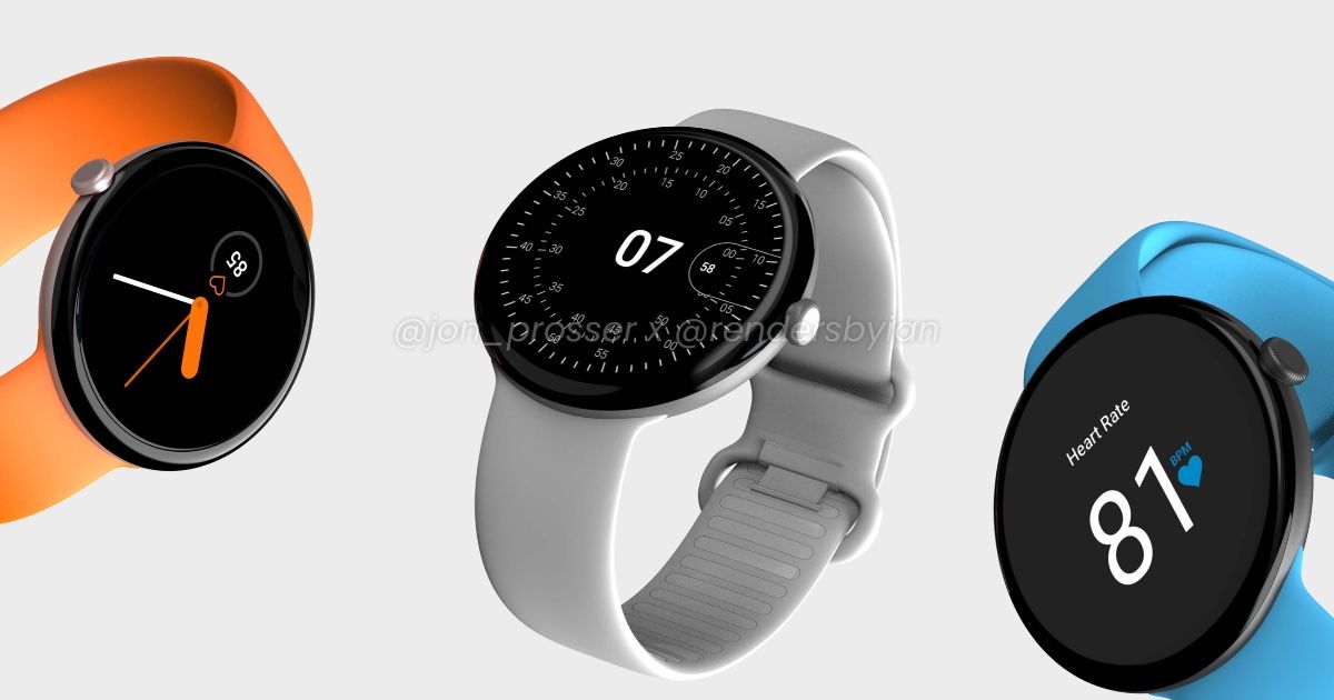 Google Pixel Watch with Round Design and Wear OS Support Leaked: Specs, Features and Availability