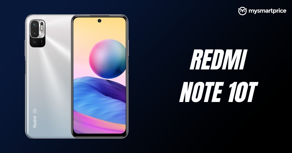 redmi note 10 t price