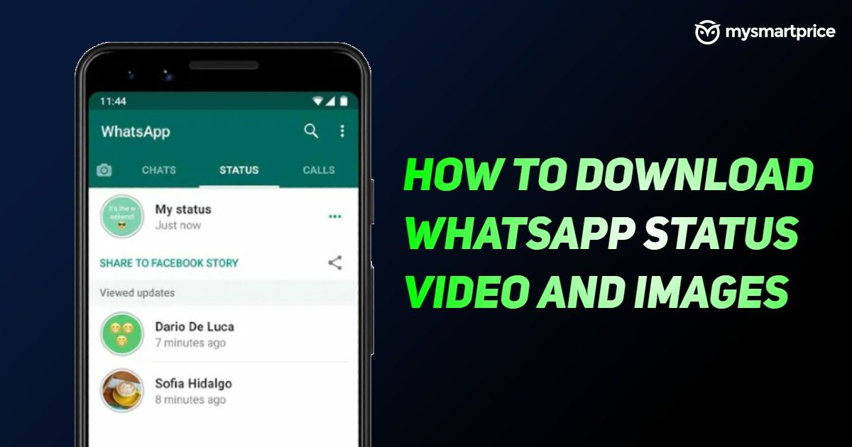 WhatsApp Status Download: How to Download WhatsApp Status Images and Videos  Online - MySmartPrice