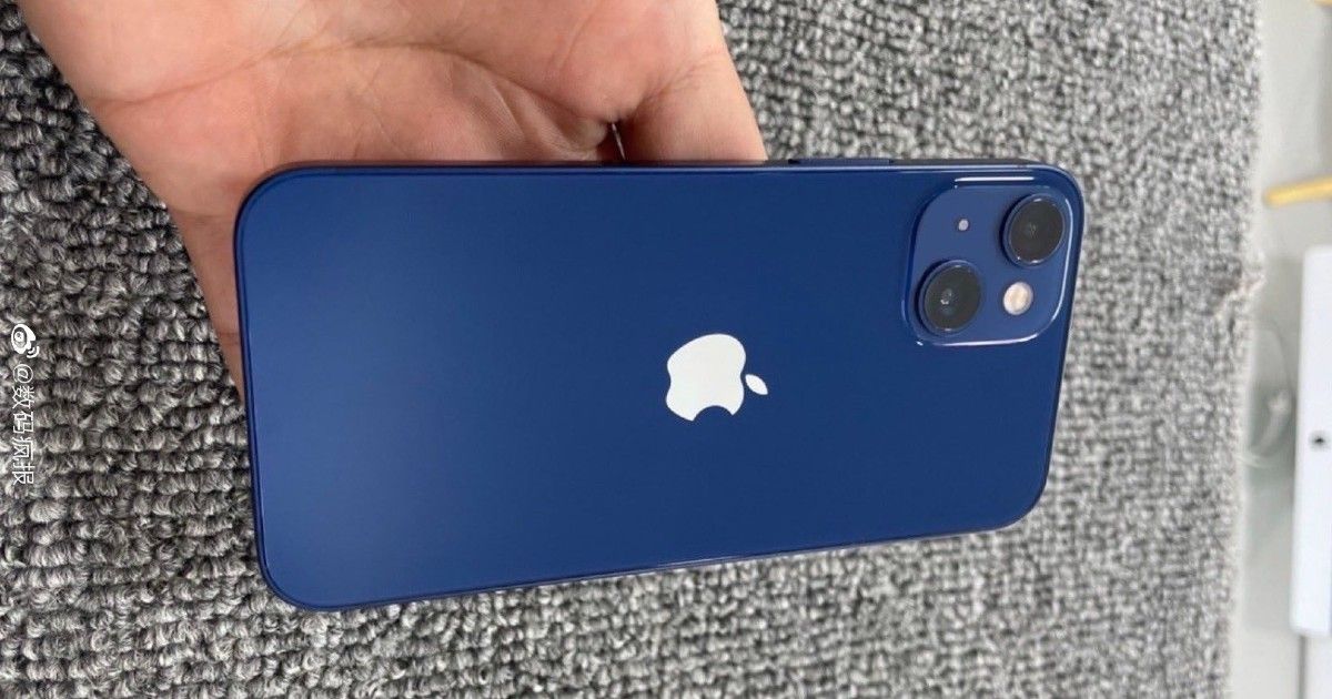 iPhone 13 Mini Prototype Photo Reveals Diagonally Placed Dual Rear ...