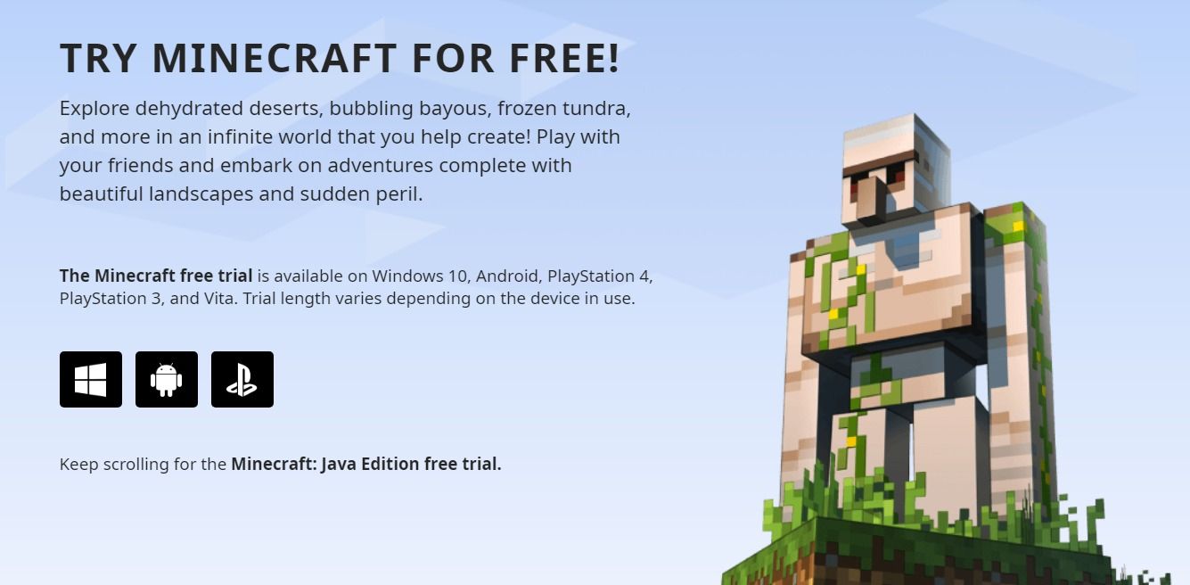 Minecraft Free Download: How to Download Minecraft Game Online on Your  Mobile, PC