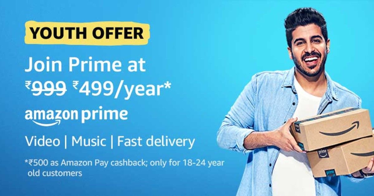 Amazon Prime Youth Offer Subscription