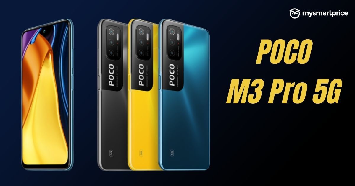 Poco M3 Pro 5g Confirmed To Feature 90hz 65 Inch Fhd Display Ahead Of May 19 Launch Mysmartprice 7685