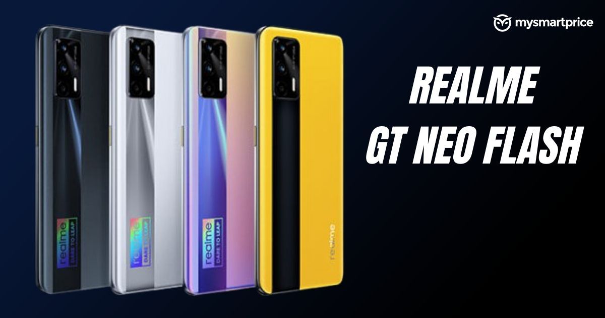 Realme GT Neo Flash Edition Launched and the Only Upgrade is 65W Fast  Charging - MySmartPrice