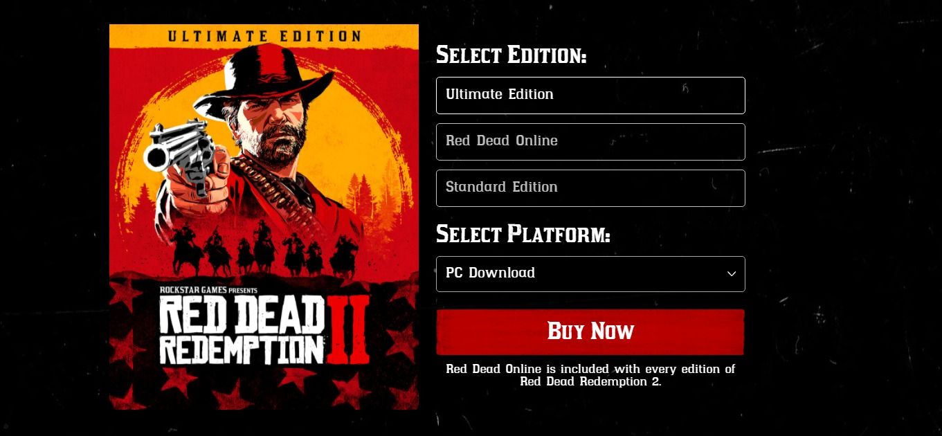 Buy Red Dead Redemption 2