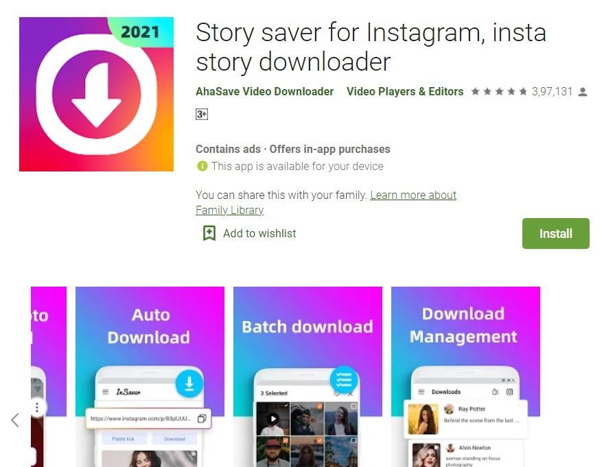 Download instagram reel video Insta Photos,