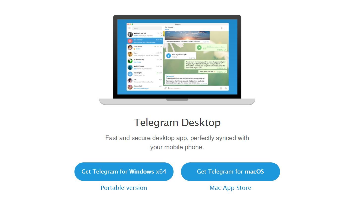 download telegram for pc