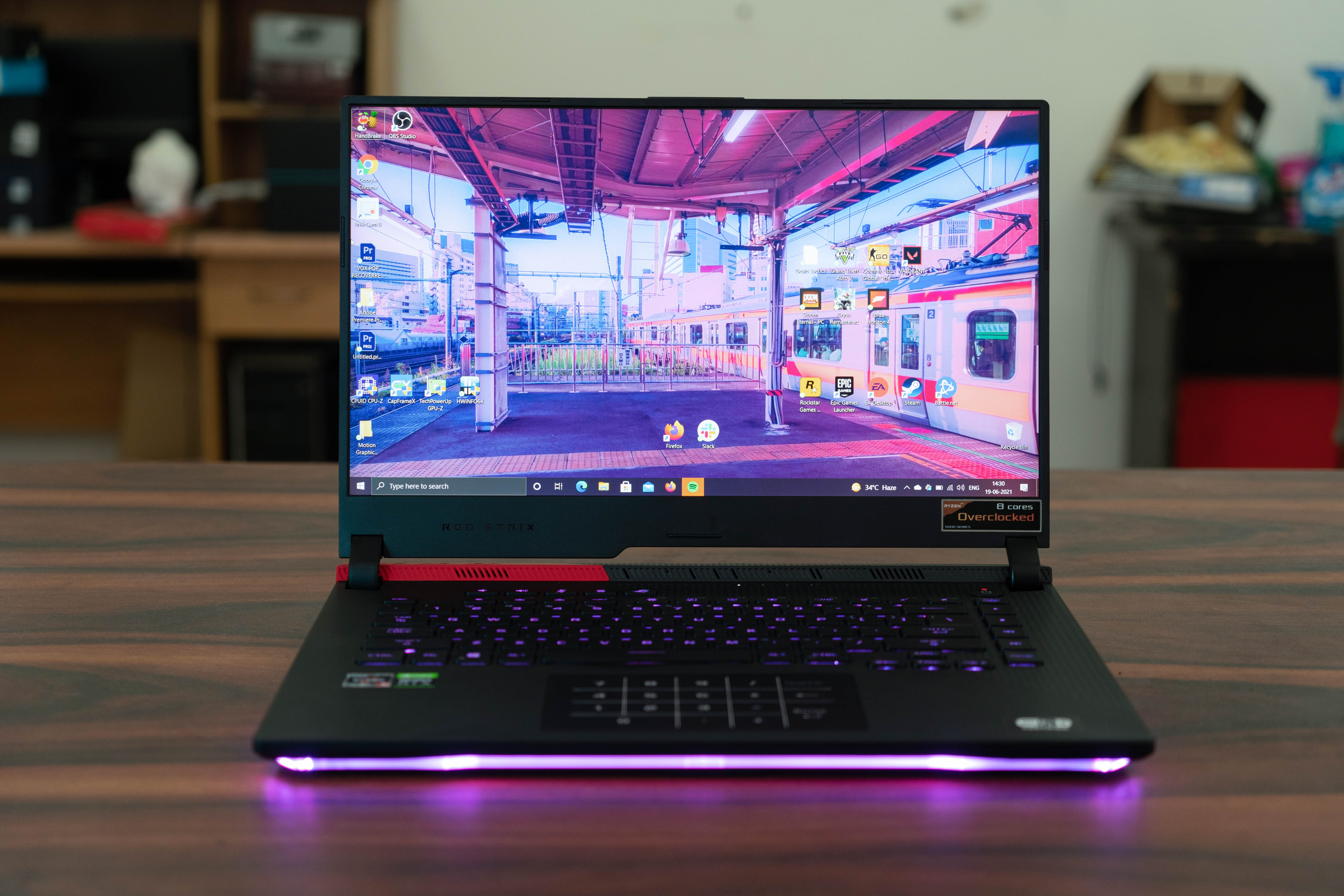 Asus ROG Strix G15 (AMD Ryzen 5900HX) Review: Psychedelic Gaming