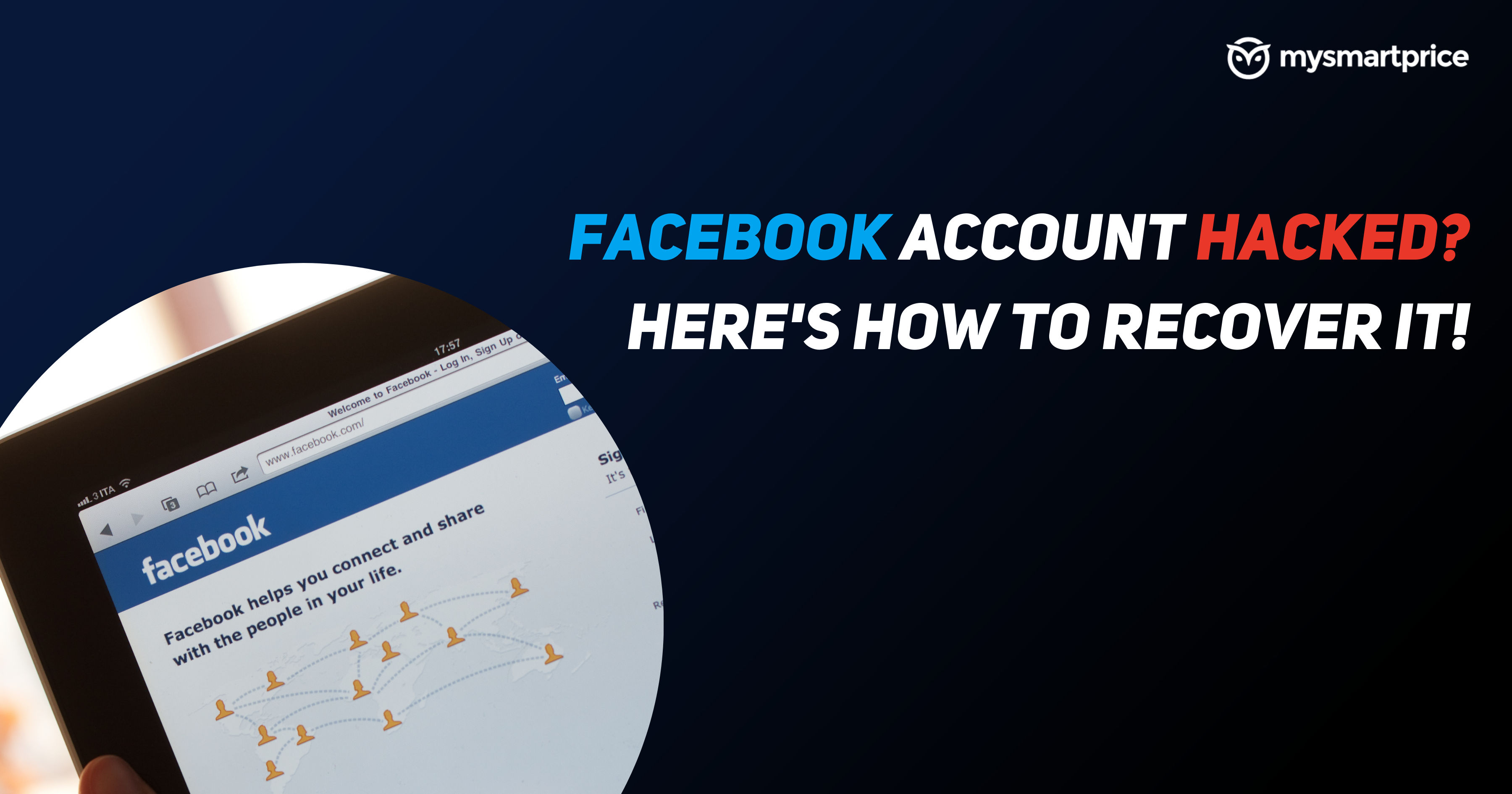 How to report a hacked facebook account