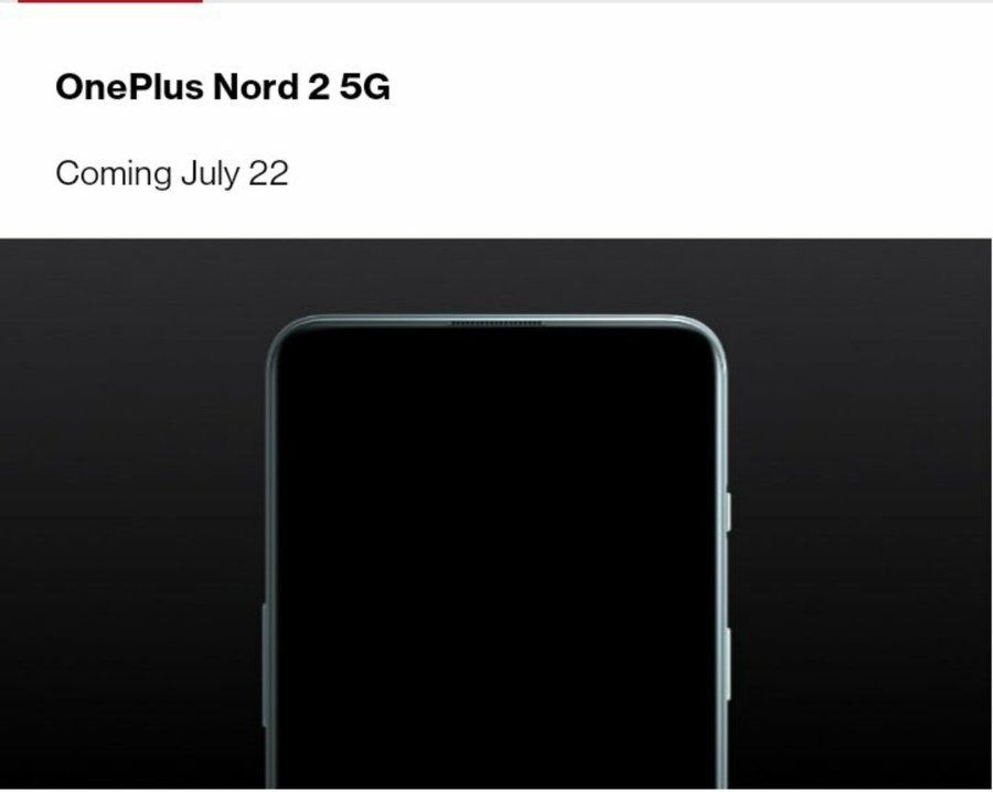 OnePlus Nord 2 launch date
