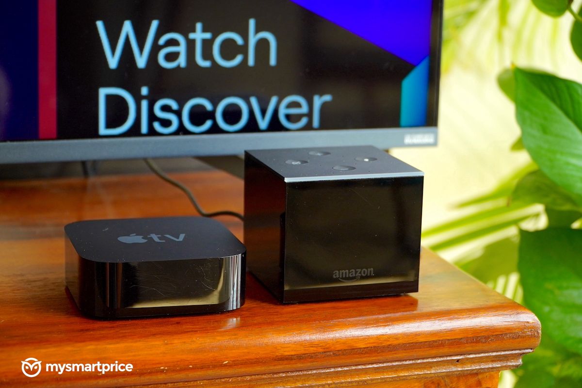 Latest Apple TV, Fire TV Cube compared