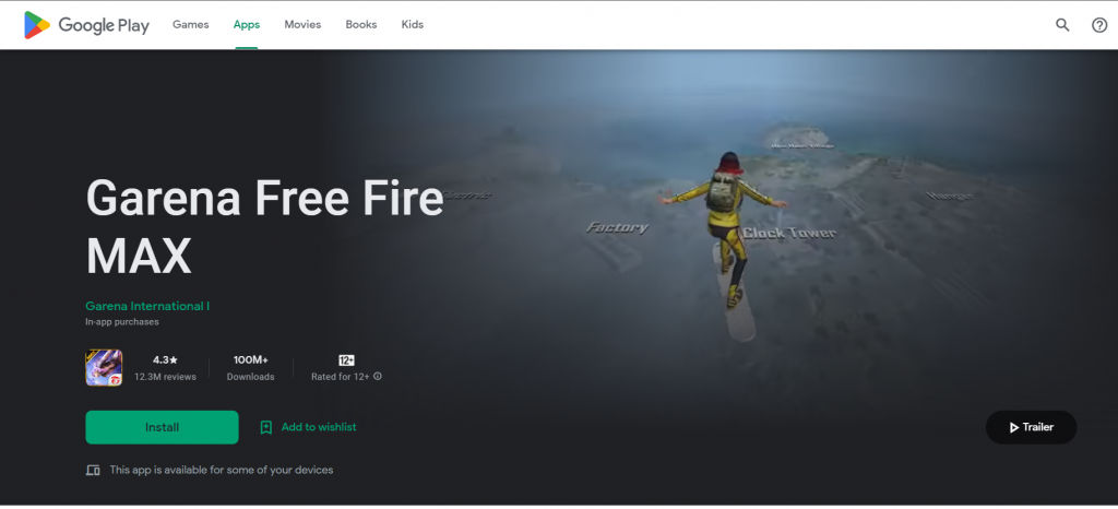 Download Free Fire android on PC