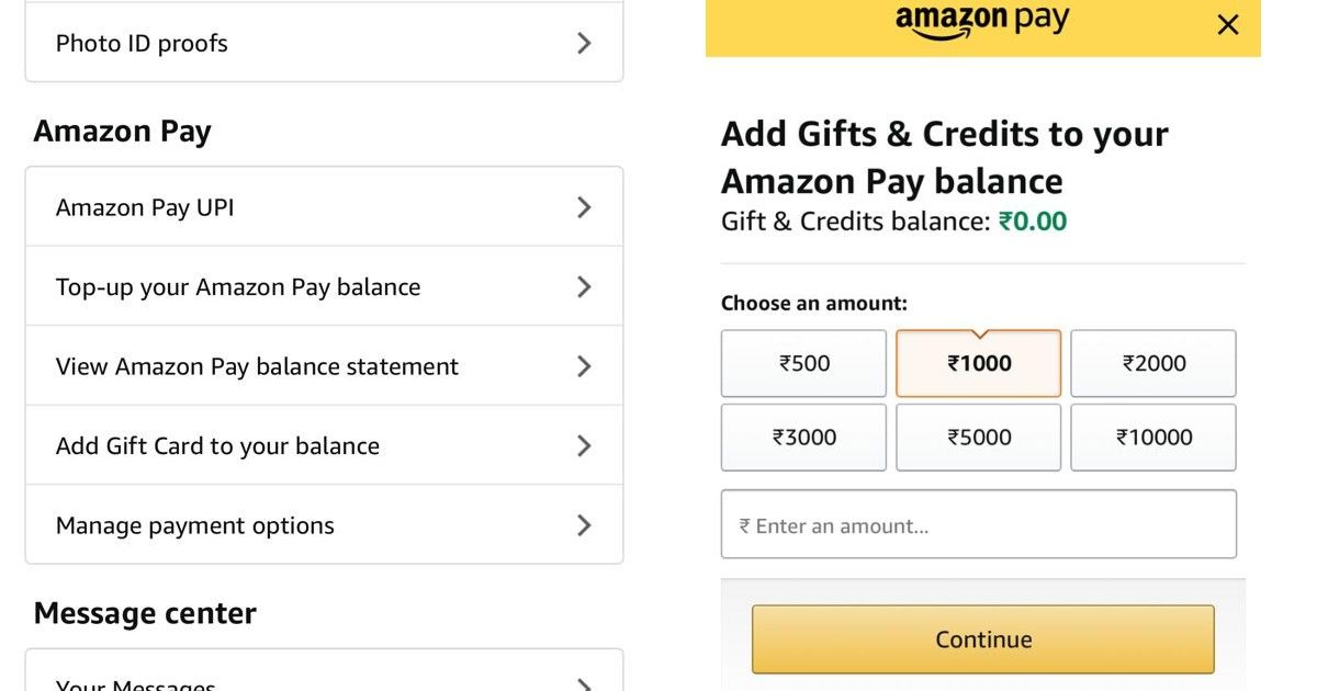 Amazon Gift Voucher at Rs 9800/piece | Gift Vouchers in Bengaluru | ID:  2852758651291