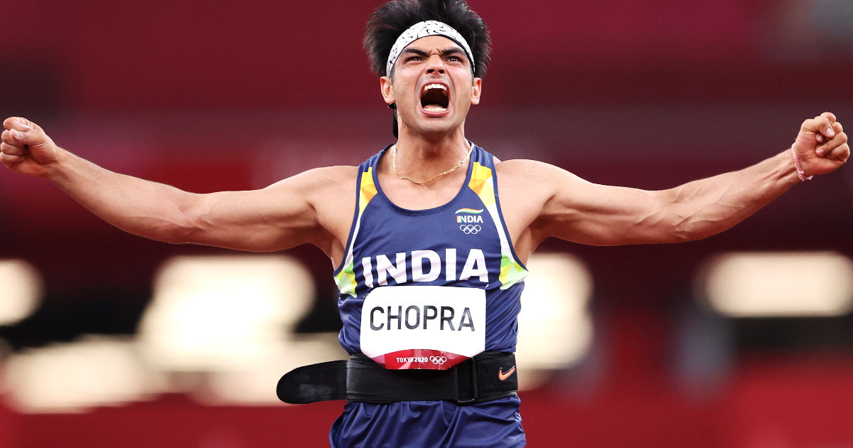Neeraj Chopra Gold at Tokyo Olympics 2020