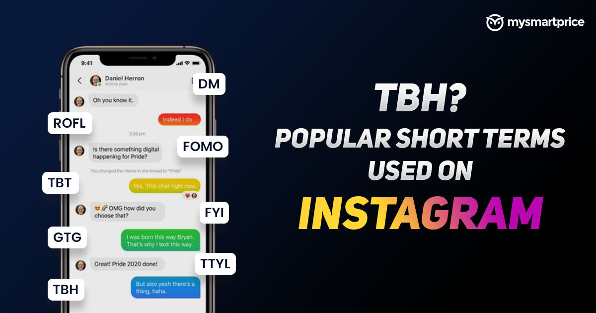 TBH on Instagram: What Does It Mean, Full Form and More Such Trending Terms Commonly Used on Instagram - MySmartPrice