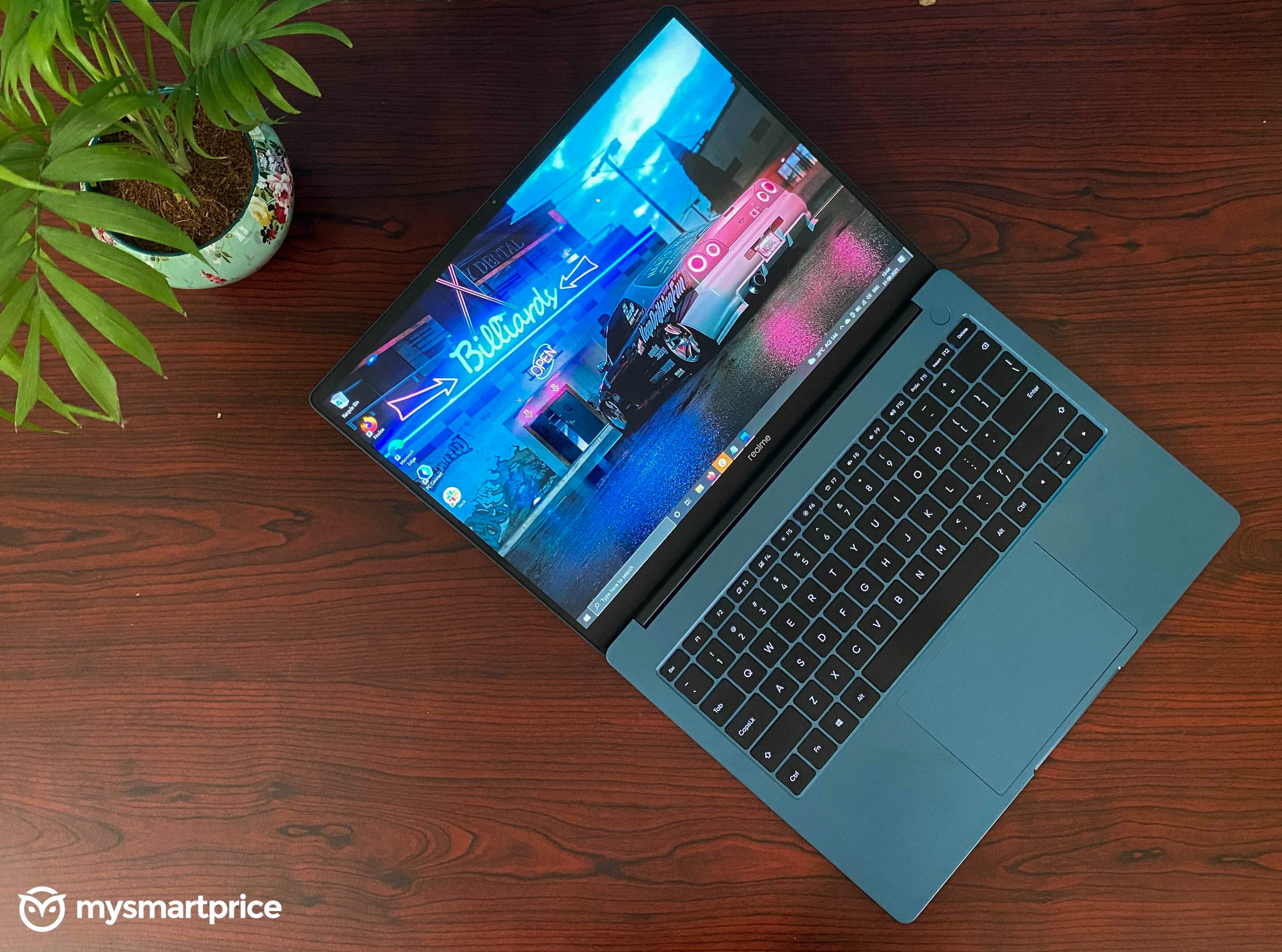 realme laptop slim book