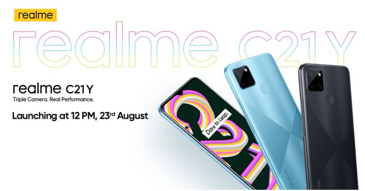 Realme C Y With Super Nightscape Mode Fingerprint Unlock Launching In India On August