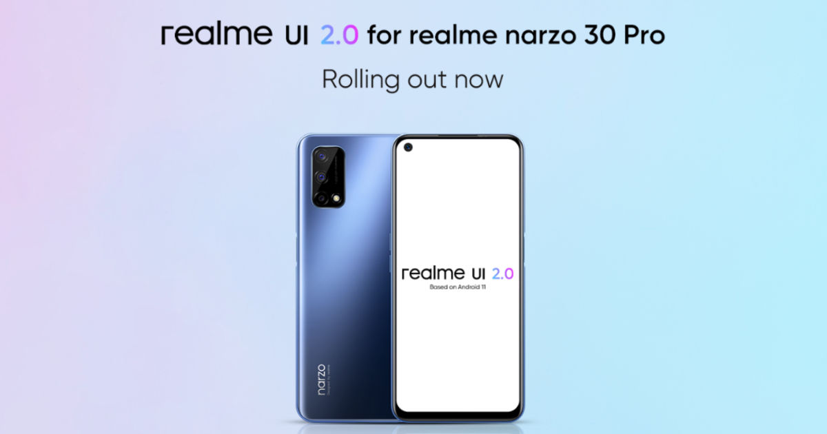 Realme Narzo 30 Pro 5G Realme UI 2