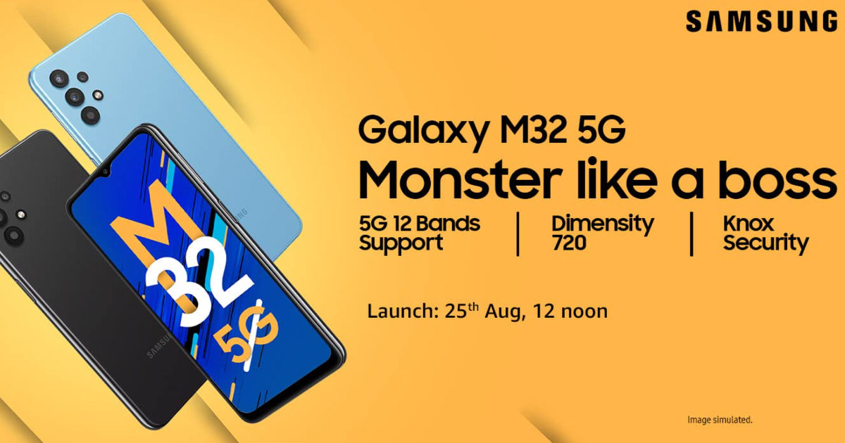 Samsung Galaxy M32 5g Expected Price In India Specifications Features Launch Date Sale On Amazon More Mysmartprice