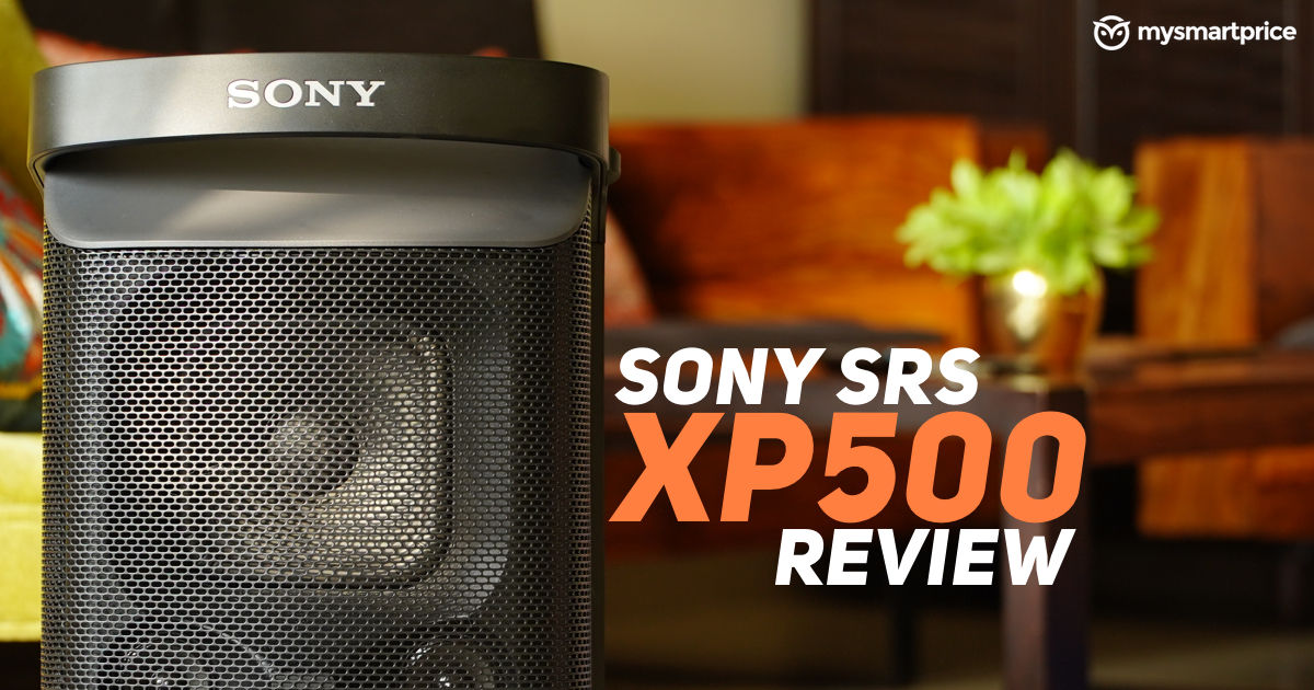 Sony SRS XP500 Review - Powerful, Portable Party Speaker