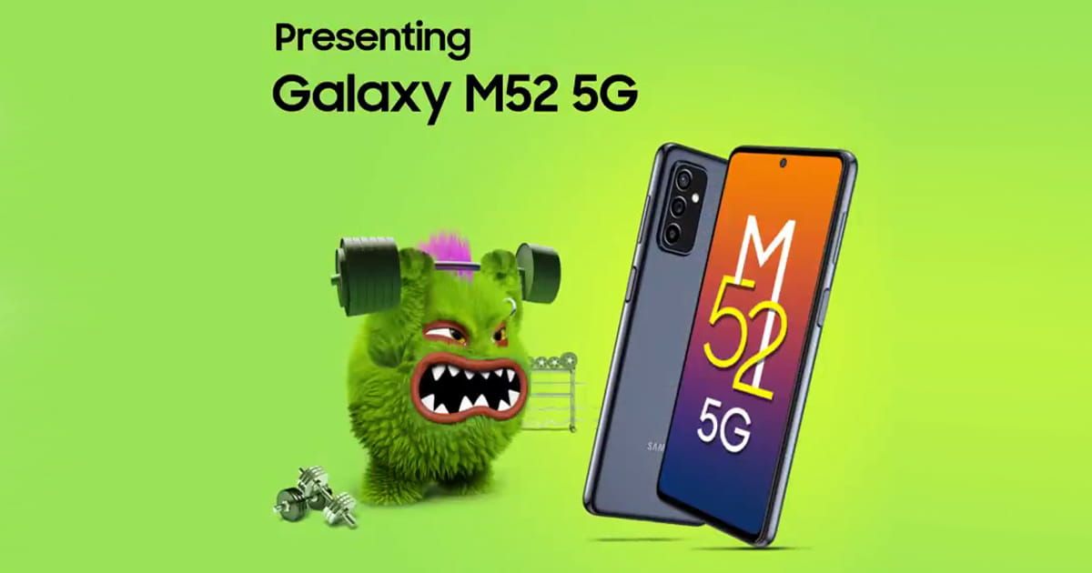 Galaxy M52 5G India Launch