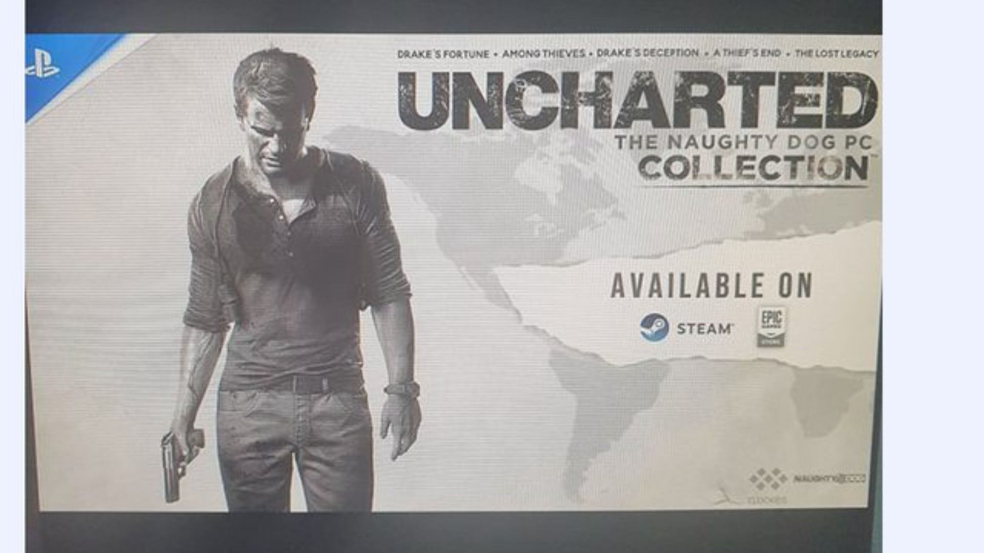 Epic Games Store leaks Uncharted: Legacy of Thieves PC release