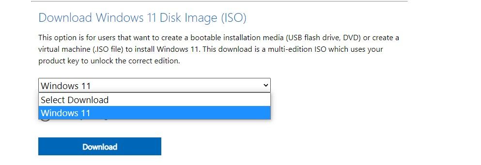 how to download and install windows 11 iso file