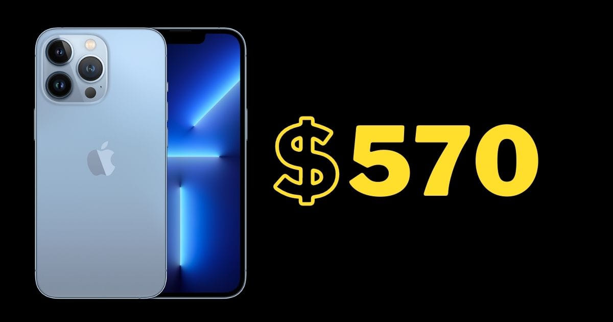 iPhone 13 Pro Components Cost $570
