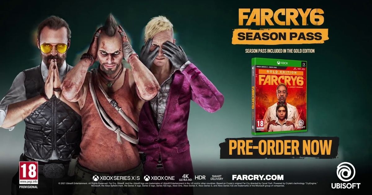 Vaas returns as a playable character in Far Cry 6