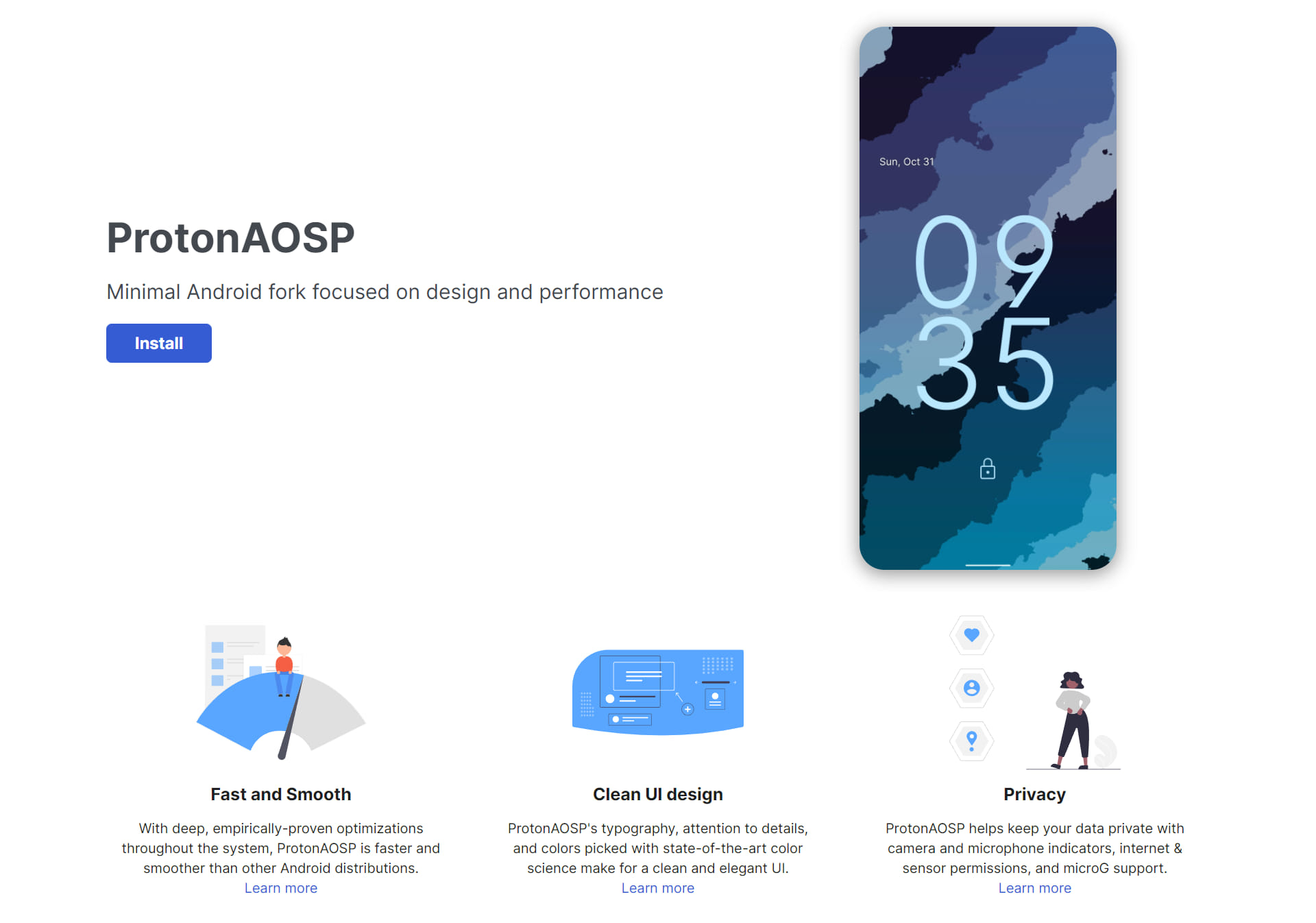 ProtonAOSP brings Android 12 to Pixel 2 XL