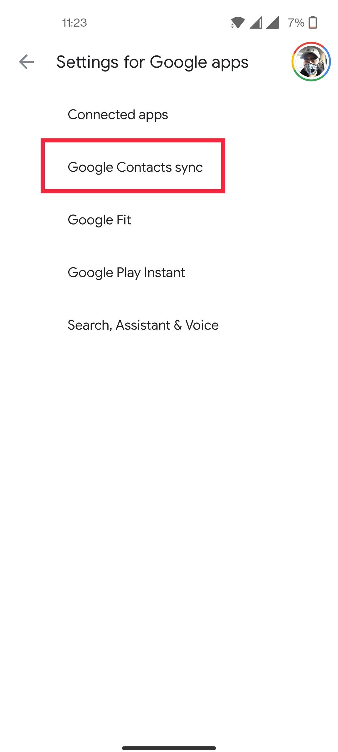 Google Contacts Sync Sikkerhetskopiering av Android-kontakter
