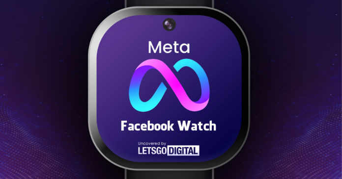 Facebook Meta watch Facebook Meta watch