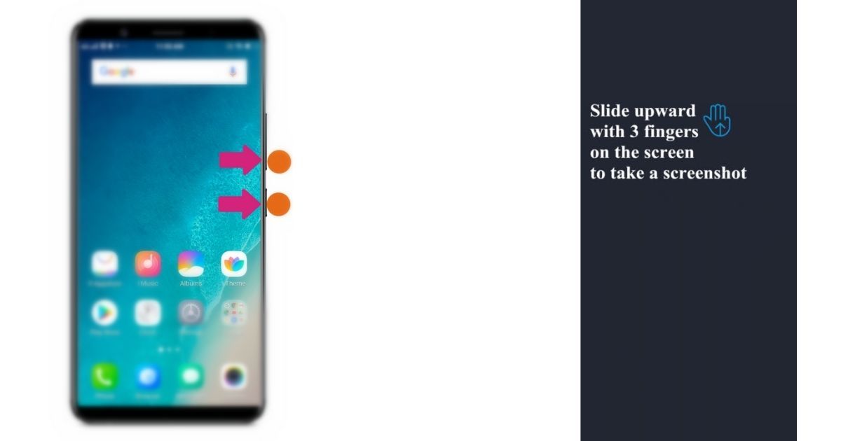 Как сделать снимок экрана на мобильных телефонах Vivo