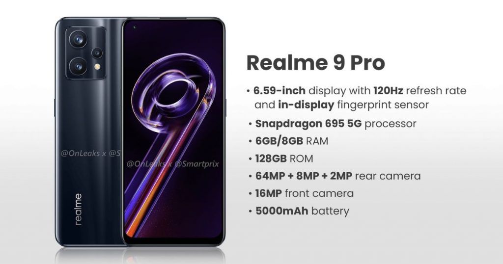 special features of realme 9