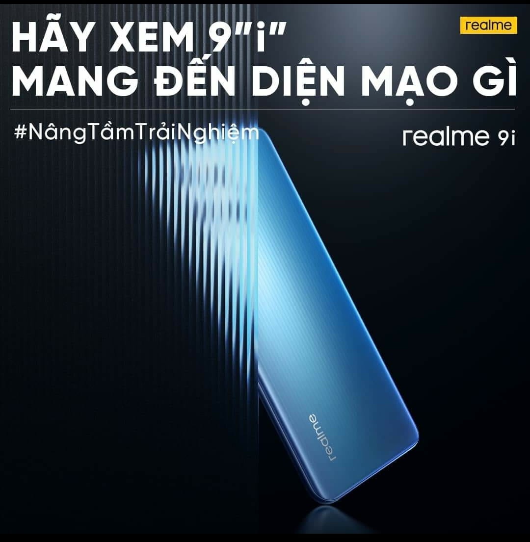 The Realme 9i will launch first in Vietnam on January 10