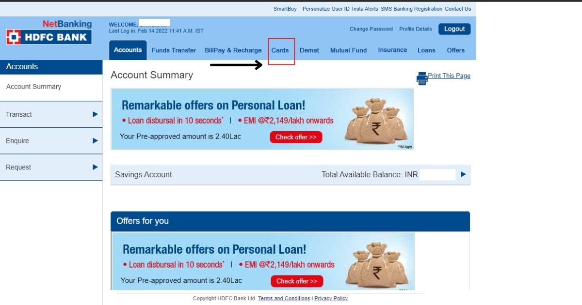 Hdfc Credit Card Reward Points How To Redeem Hdfc Credit Card Points Online And Offline 0243